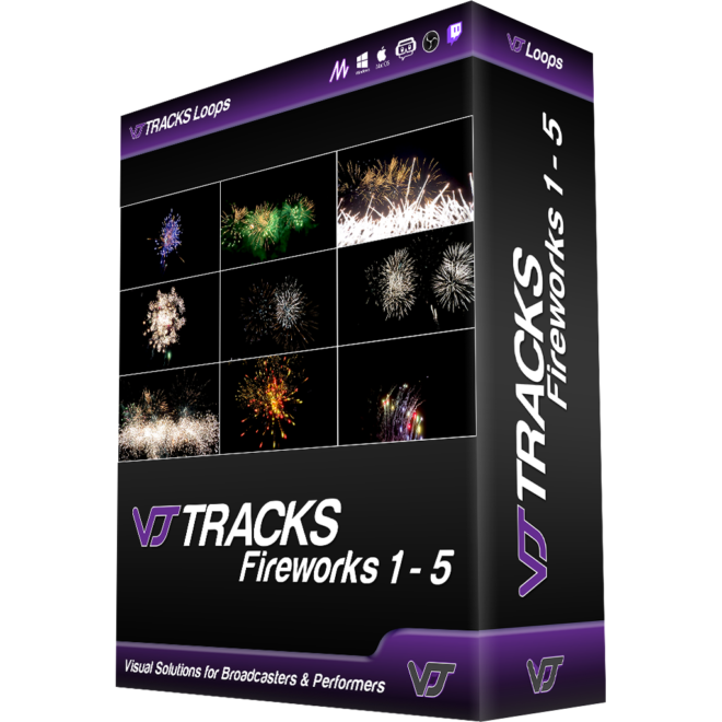 VJ Tracks Fireworks 1-5