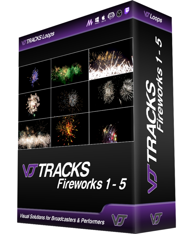 VJ Tracks Fireworks 1-5