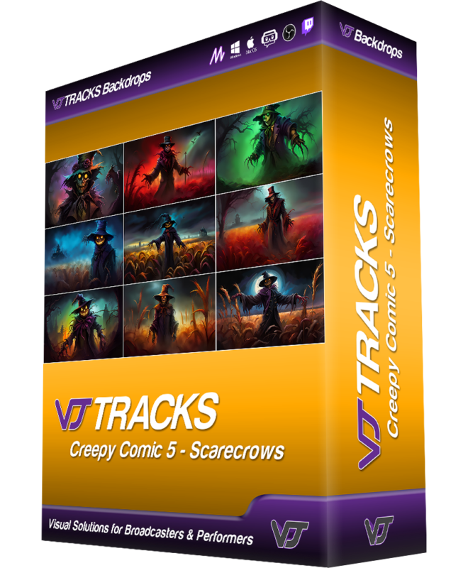 VJ Tracks Creepy Comic 5 Scarecrows