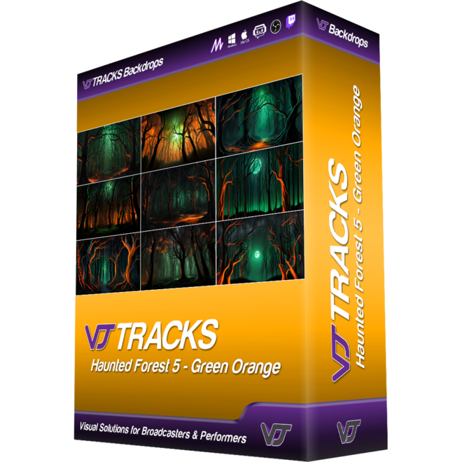 VJ Tracks Haunted Forest 5 Green Orange
