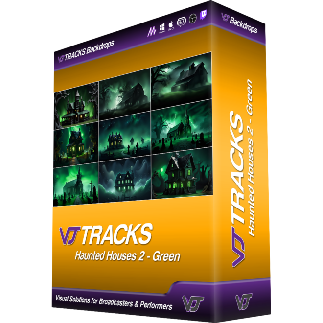 VJ Tracks - Haunted Houses 2 - Green