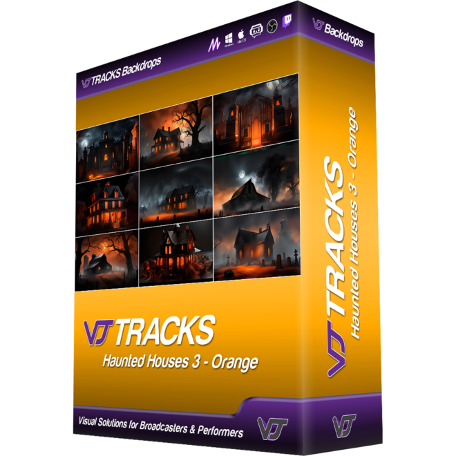 VJ Tracks - Haunted Houses 3 - Orange
